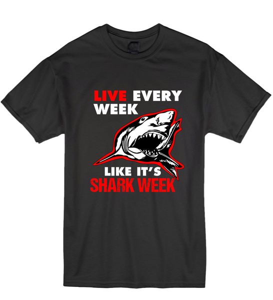 short sleeve man tshirt homme live every week like it's shark week fish marine t shirt printer sport hooded sweatshirt hoodie
short sleeve man tshirt homme live every week like it's shark week fish marine t shirt printer sport hooded sweatshirt hoodie
