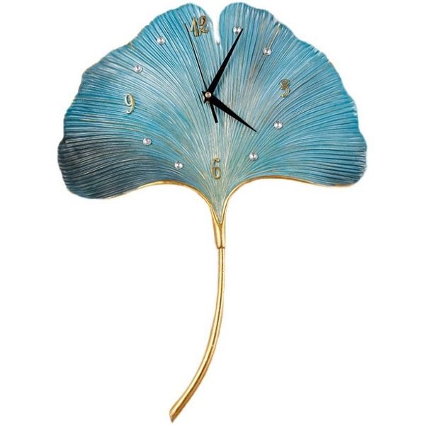 movement mute household ginkgo leaf wall clock living room creative fashion clock bedroom light luxury
movement mute household ginkgo leaf wall clock living room creative fashion clock bedroom light luxury