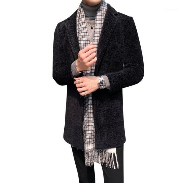 korean slim fit wool blends mens thick coats medium length single breasted lapel warm casaco masculino plus size 4xl1, Black
korean slim fit wool blends mens thick coats medium length single breasted lapel warm casaco masculino plus size 4xl1, Black