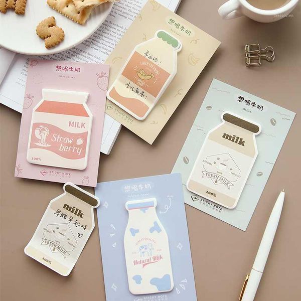 milk bottle sticky notes memo pad paper post notes sticky notepad adhesive sticker kawaii stationery papeleria school supplies1
milk bottle sticky notes memo pad paper post notes sticky notepad adhesive sticker kawaii stationery papeleria school supplies1
