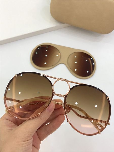new fashion design women sunglasses 145 round metal frame interchangeable lenses avant-garde popular style uv 400 protective glasses, White;black
new fashion design women sunglasses 145 round metal frame interchangeable lenses avant-garde popular style uv 400 protective glasses, White;black