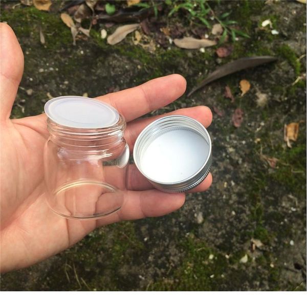 47*50*34mm 50ml glass bottles screw aluminum cap sile ser empty jar glass sealed bottles gift liquid tiny bott bbyfmp
47*50*34mm 50ml glass bottles screw aluminum cap sile ser empty jar glass sealed bottles gift liquid tiny bott bbyfmp