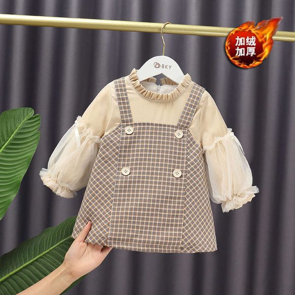 2020 girls' splicing winter thick drs plaid small fragrance a-line skirt e20482, Red;yellow
2020 girls' splicing winter thick drs plaid small fragrance a-line skirt e20482, Red;yellow