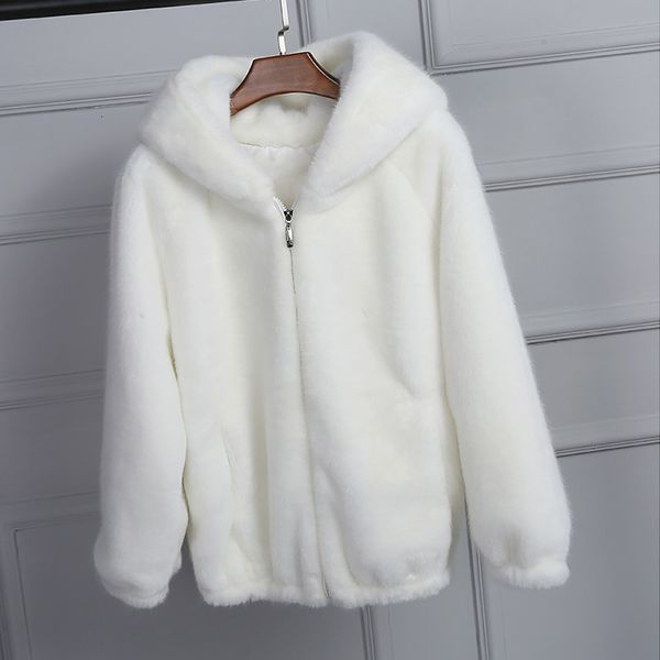 pure white pink black hooded faux fur coat women's autumn winter thick warm soft fluffy zipper jacket casual loose outerwear
pure white pink black hooded faux fur coat women's autumn winter thick warm soft fluffy zipper jacket casual loose outerwear