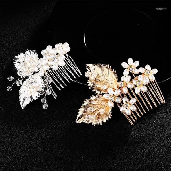 hair clips & barrettes women gold silver color pearl rhinestone combs leaf handmade bride headdress wedding bridal head piece combs1, Golden;silver
hair clips & barrettes women gold silver color pearl rhinestone combs leaf handmade bride headdress wedding bridal head piece combs1, Golden;silver