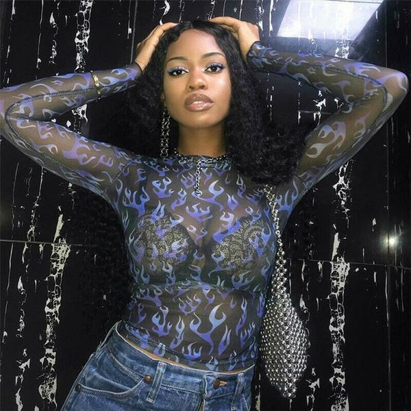 2020 лето женщины mesh sheer топ с длинным рукавом см через crop tops t рубашки sexy девушки женщин tops, White
2020 лето женщины mesh sheer топ с длинным рукавом см через crop tops t рубашки sexy девушки женщин tops, White