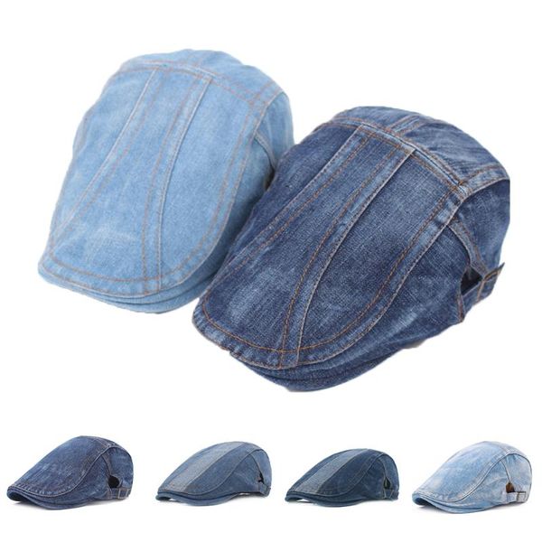 berets helisopus autumn jeans beret hat for men women casual denim cap fashion headwear flat sun gorras, Blue;gray
berets helisopus autumn jeans beret hat for men women casual denim cap fashion headwear flat sun gorras, Blue;gray
