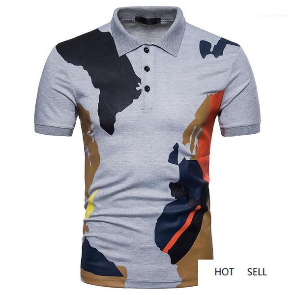 mens fashion buttons panelled lapel neck short sleeve mens casual males clothing digital print t-shirt, White;black
mens fashion buttons panelled lapel neck short sleeve mens casual males clothing digital print t-shirt, White;black