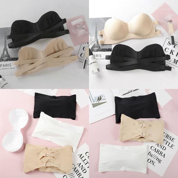 women breathable silicone bra push up bra seamless wire strapless bras solid lingerie wedding cozy invisible bras1, Red;black
women breathable silicone bra push up bra seamless wire strapless bras solid lingerie wedding cozy invisible bras1, Red;black