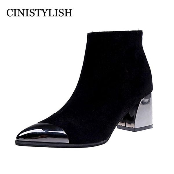 square high heel boots women winter boots warm punk shoes women's ankle pointed toe ladies booties 2020 woman shoes, Black
square high heel boots women winter boots warm punk shoes women's ankle pointed toe ladies booties 2020 woman shoes, Black