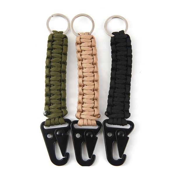 1pc outdoor survival kit parachute cord keychain military emergency rope carabiner for keys 140kg tensile qyldig
1pc outdoor survival kit parachute cord keychain military emergency rope carabiner for keys 140kg tensile qyldig