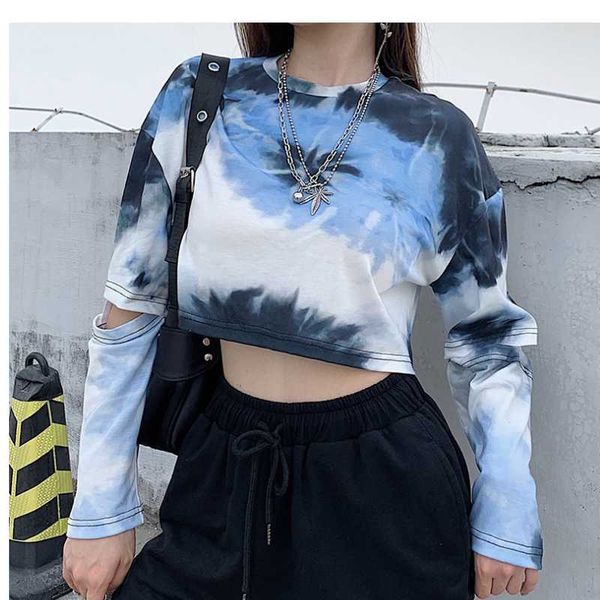 women's western tie dye split fitness long sleeve outdoor running breathable simple sports t-shirt short yoga shirt, White;red
women's western tie dye split fitness long sleeve outdoor running breathable simple sports t-shirt short yoga shirt, White;red