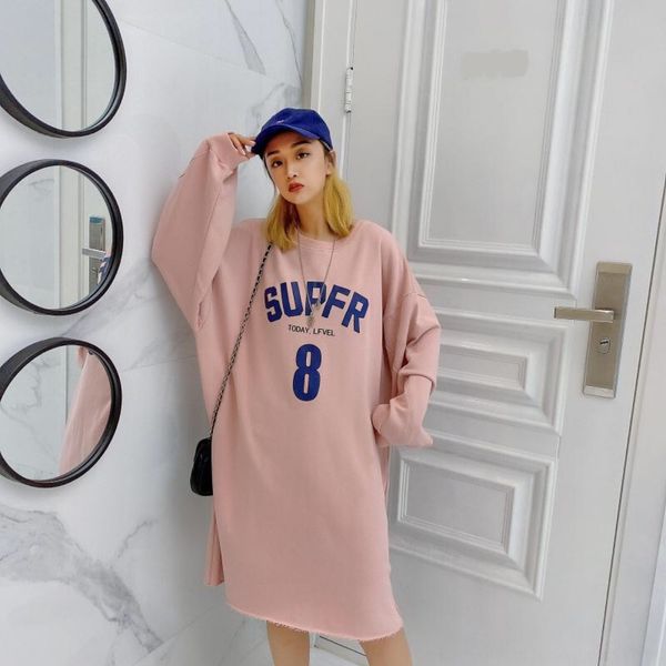 spring and autumn skirt long skirt korean women's casual casual languid style letter printed loose large plush long dress 1613 ixlcg, Black
spring and autumn skirt long skirt korean women's casual casual languid style letter printed loose large plush long dress 1613 ixlcg, Black