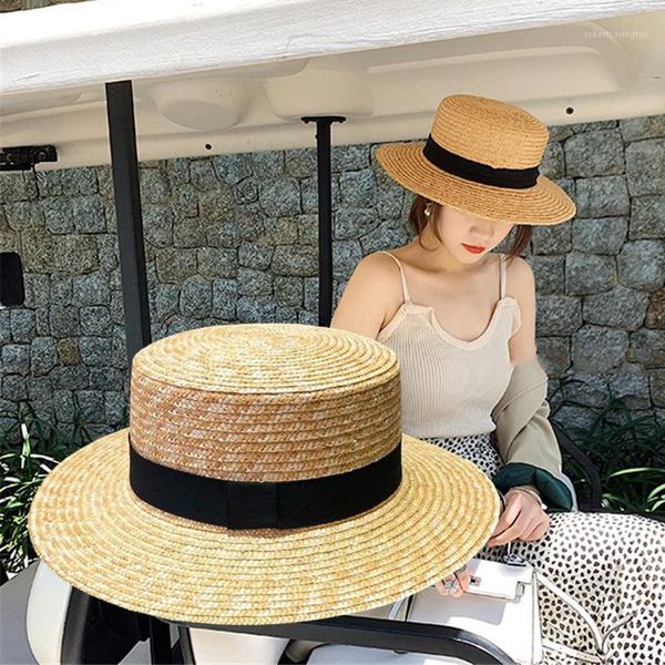 wide brim hats sun hat female summer flat ribbon sunscreen handmade jazz cap women beach outdoor protection sunshade casual h73841, Blue;gray
wide brim hats sun hat female summer flat ribbon sunscreen handmade jazz cap women beach outdoor protection sunshade casual h73841, Blue;gray
