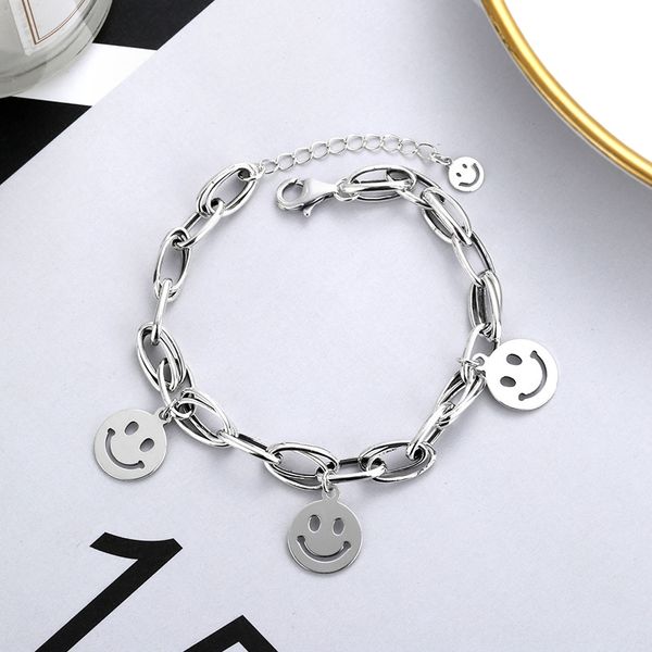 smiling face bracelet jewelry bracelet korean style s925 pure silver smiling face love female silver jewelry temperament and personality bym, Golden;silver
smiling face bracelet jewelry bracelet korean style s925 pure silver smiling face love female silver jewelry temperament and personality bym, Golden;silver