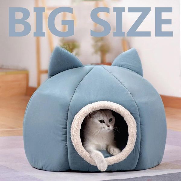 cat beds & furniture winter cave comfortable thick warm cozy dog bed semi-closed puppy kennel sofa sleeping bag for cats pets nest
cat beds & furniture winter cave comfortable thick warm cozy dog bed semi-closed puppy kennel sofa sleeping bag for cats pets nest