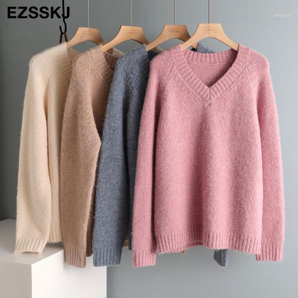 basic v-neck chic cashmere sweater pullover women winter autumn female 2020 wool sweater loose long sleeve casual1, White;black
basic v-neck chic cashmere sweater pullover women winter autumn female 2020 wool sweater loose long sleeve casual1, White;black