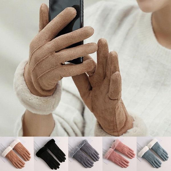 winter warm cashmere cute cycling mittens female double thick plush wrist gloves women suede leather touch screen driving glove, Blue;gray
winter warm cashmere cute cycling mittens female double thick plush wrist gloves women suede leather touch screen driving glove, Blue;gray