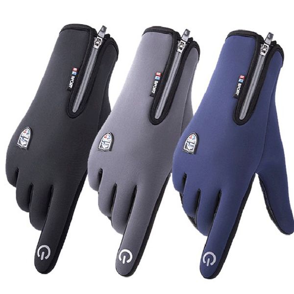 winter outdoor sports driving keep warm gloves cool screen touch windproof waterproof fingers glove, Blue;gray
winter outdoor sports driving keep warm gloves cool screen touch windproof waterproof fingers glove, Blue;gray