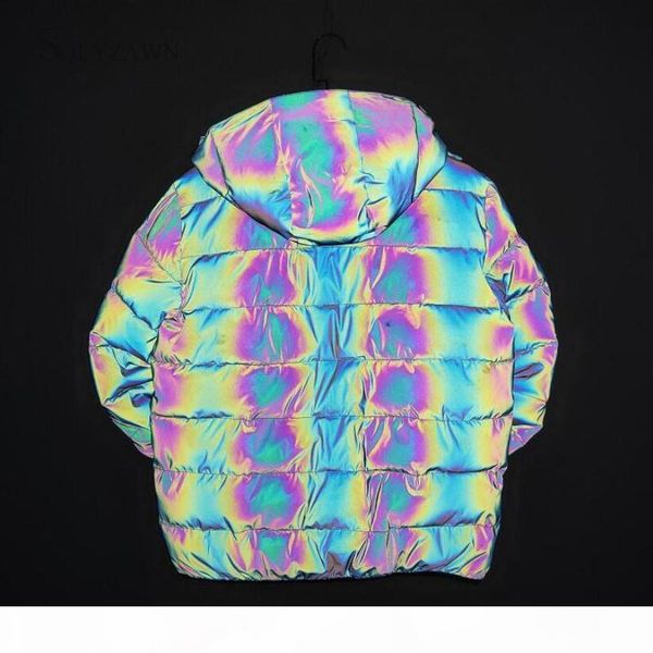 winter hoodie rainbow reflective warm thick parka coat men women gothic gray puffer bubble jacket loose puffy bomber overcoats, Black
winter hoodie rainbow reflective warm thick parka coat men women gothic gray puffer bubble jacket loose puffy bomber overcoats, Black