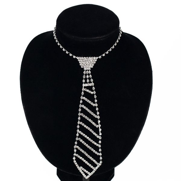s1982 fashion jewelry diamond tie necklace long necklace womens tie rhinstone necklace, Silver
s1982 fashion jewelry diamond tie necklace long necklace womens tie rhinstone necklace, Silver