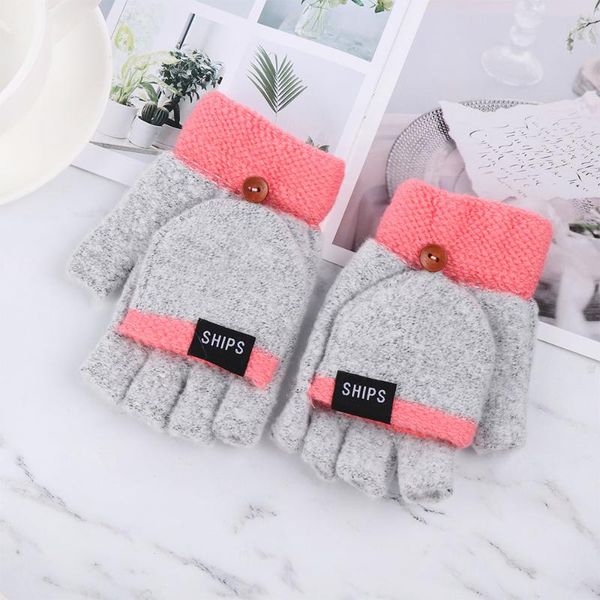 five fingers gloves women winter warm knitted half finger flip thicken soft elastic mittens girls fashion, Blue;gray
five fingers gloves women winter warm knitted half finger flip thicken soft elastic mittens girls fashion, Blue;gray