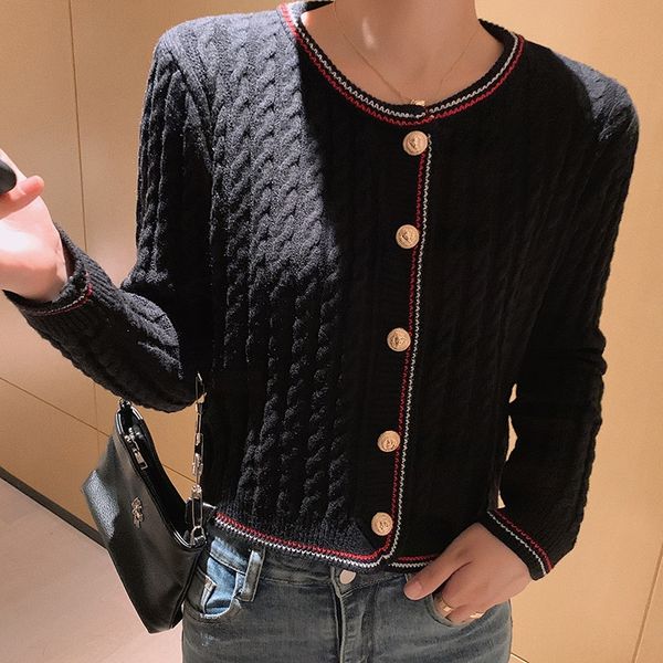 dansen small sweater coat cardigan female spring and autumn wear short sweatercoat sweatersmall loose korean student knitted iozqy i, White;black
dansen small sweater coat cardigan female spring and autumn wear short sweatercoat sweatersmall loose korean student knitted iozqy i, White;black