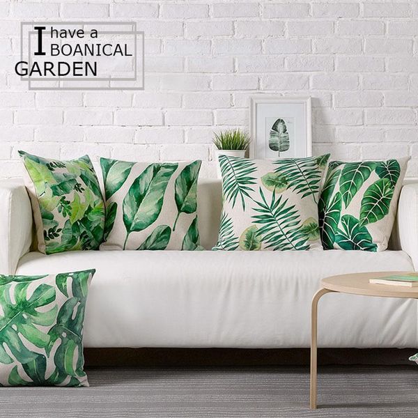 cushion/decorative pillow creative hand painted green plant leaves hawaiian flavor cushion covers tropical plants cactus cotton linen sofa t
cushion/decorative pillow creative hand painted green plant leaves hawaiian flavor cushion covers tropical plants cactus cotton linen sofa t