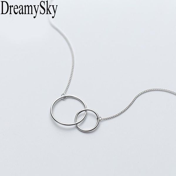 chokers dreamysky 100% real pure silver color double circle necklace for women wedding statement christmas jewelry kolye, Golden;silver
chokers dreamysky 100% real pure silver color double circle necklace for women wedding statement christmas jewelry kolye, Golden;silver