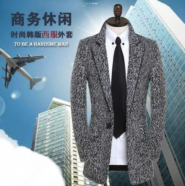 men's wool & blends casual snowflake woolen coat men suits trench coats long sleeves overcoat mens cashmere casaco masculino inverno en, Black
men's wool & blends casual snowflake woolen coat men suits trench coats long sleeves overcoat mens cashmere casaco masculino inverno en, Black