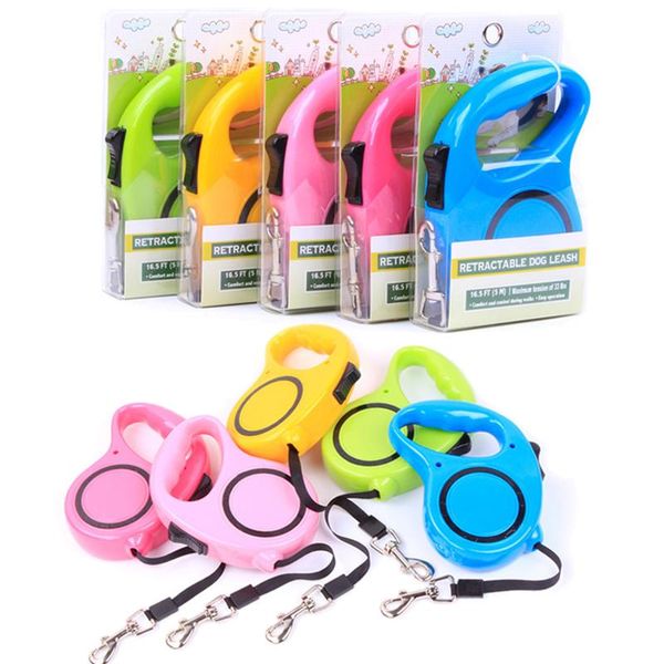 5m retractable dog leash one-handed lock matic extending pet dog leashes walking leads for small medium dogs wmtdtl mywjqq 
5m retractable dog leash one-handed lock matic extending pet dog leashes walking leads for small medium dogs wmtdtl mywjqq