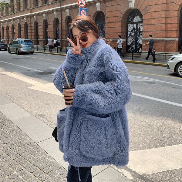women 2021 winter genuine fur coat lady thick warm natural wool fur outwear female real sheep shearing soft casual jacket b07, Black
women 2021 winter genuine fur coat lady thick warm natural wool fur outwear female real sheep shearing soft casual jacket b07, Black