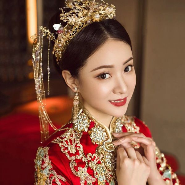 iheaddress, китайский стиль свадьба, свадьба парикмахерский, люкс национального стиля, phoenix блистательный венец, атмосфера, тосты, xiuhe, Silver
iheaddress, китайский стиль свадьба, свадьба парикмахерский, люкс национального стиля, phoenix блистательный венец, атмосфера, тосты, xiuhe, Silver