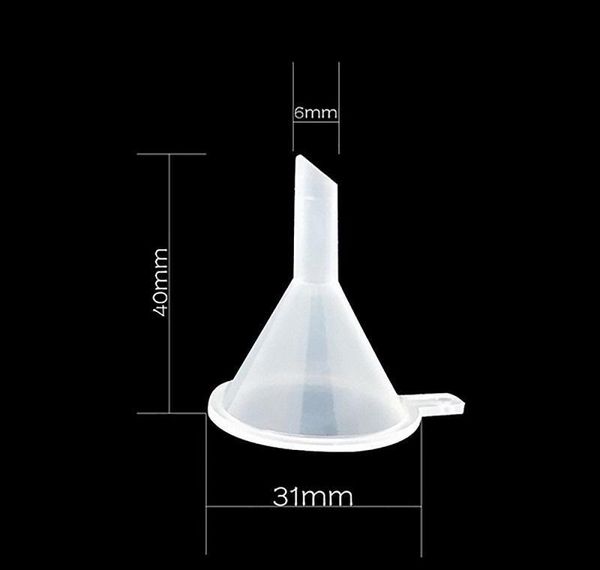 transparent mini plastic small funnels perfume liquid essential oil filling funnel kitchen bar jllass yummy_shop
transparent mini plastic small funnels perfume liquid essential oil filling funnel kitchen bar jllass yummy_shop