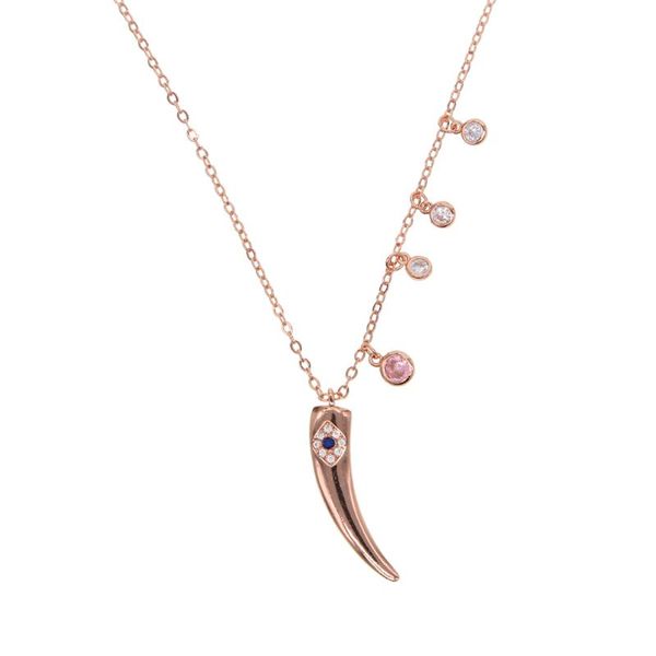 chains italian horn charm amulet necklace rose gold color talisman jewelry lucky pendant, Silver
chains italian horn charm amulet necklace rose gold color talisman jewelry lucky pendant, Silver