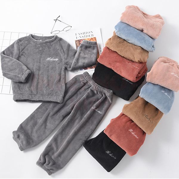 inpepnow 2019 warm homewear suit coral fleece sleepwear kids pajamas for girls thicken children's pajamas for boys teens clothes c1019, Blue;red
inpepnow 2019 warm homewear suit coral fleece sleepwear kids pajamas for girls thicken children's pajamas for boys teens clothes c1019, Blue;red