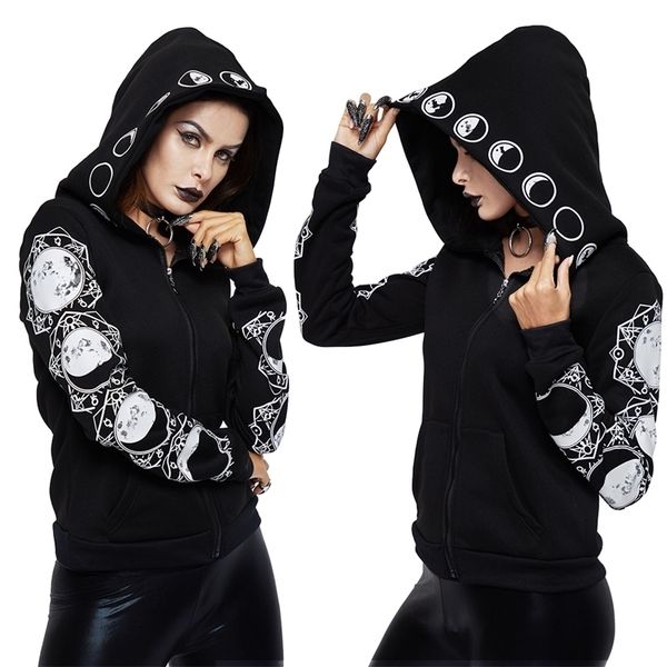 gothic casual long sleeve zip-up sweatshirts hooded female jumper women tracksuits hoodie y200610, Black
gothic casual long sleeve zip-up sweatshirts hooded female jumper women tracksuits hoodie y200610, Black