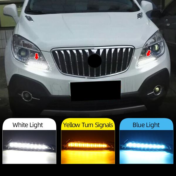 1 set led drl daytime running light driving daylight turn signal lamp for buick encore opel mokka 2012 2013 2014 2015
1 set led drl daytime running light driving daylight turn signal lamp for buick encore opel mokka 2012 2013 2014 2015