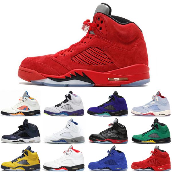 fashion 5 5s jumpamn men basketball shoes what the alternate bel fire red fresh prince mens trainers sports sneakers size 7-13, White;red
fashion 5 5s jumpamn men basketball shoes what the alternate bel fire red fresh prince mens trainers sports sneakers size 7-13, White;red