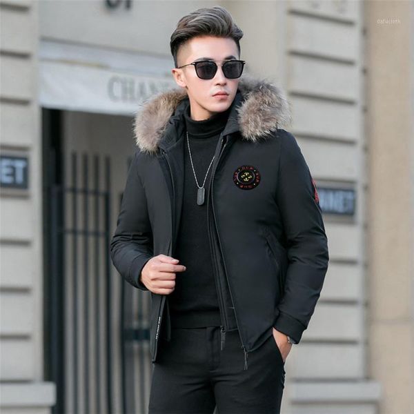 2019 new winter warm down jacket men 90% white duck down fashion short coats hooded thicken parka outwear 4xl1, Black
2019 new winter warm down jacket men 90% white duck down fashion short coats hooded thicken parka outwear 4xl1, Black