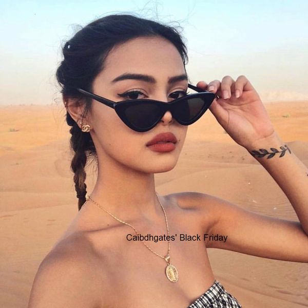 vintage cateye sunglasses women retro small cat eye sun glasses brand designer colorful eyewear for female oculos de sol, White;black
vintage cateye sunglasses women retro small cat eye sun glasses brand designer colorful eyewear for female oculos de sol, White;black