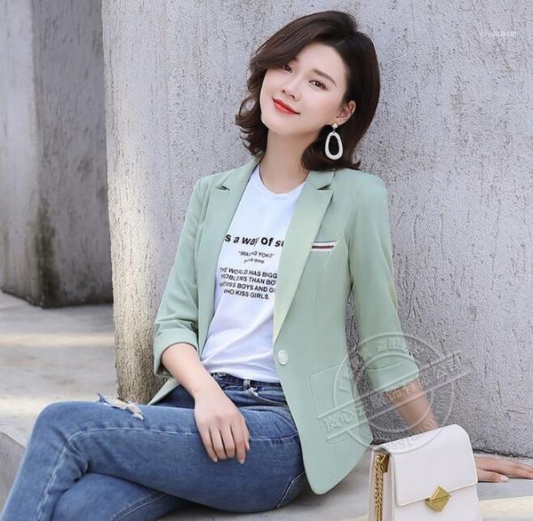 2020 summer new business pocket spliced blazer women half sleeve slim temperament jacket casual fashion ladies plus size coat11, White;black
2020 summer new business pocket spliced blazer women half sleeve slim temperament jacket casual fashion ladies plus size coat11, White;black
