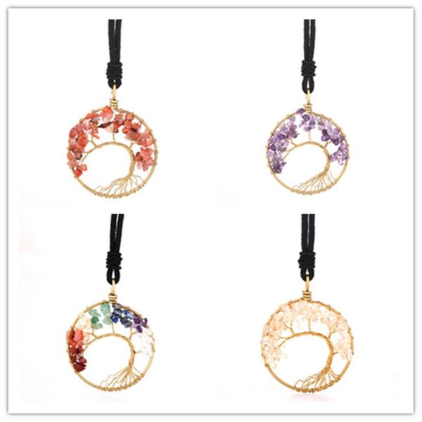 fyjs unique light yellow gold color wire wrap tree of life rainbow stone pendant lapis lazuli necklace with handmade rope chain, Silver
fyjs unique light yellow gold color wire wrap tree of life rainbow stone pendant lapis lazuli necklace with handmade rope chain, Silver