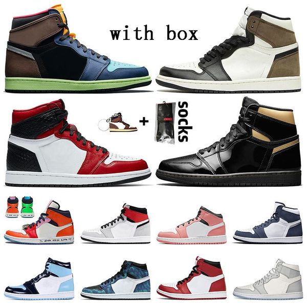 with box jumpman 1 high og womens mens basketball shoes 1s bio hack dark mocha black gold satin-snake tie dye fearless trainers sneakers
with box jumpman 1 high og womens mens basketball shoes 1s bio hack dark mocha black gold satin-snake tie dye fearless trainers sneakers