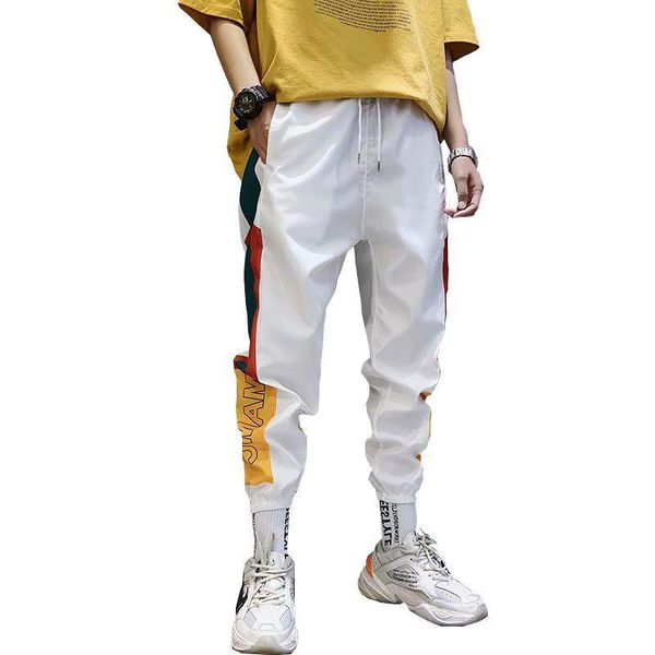 hip hop streetwear men's splice joggers pants fashion casual cargo trousers high street elastic waist harem pant men, Black
hip hop streetwear men's splice joggers pants fashion casual cargo trousers high street elastic waist harem pant men, Black