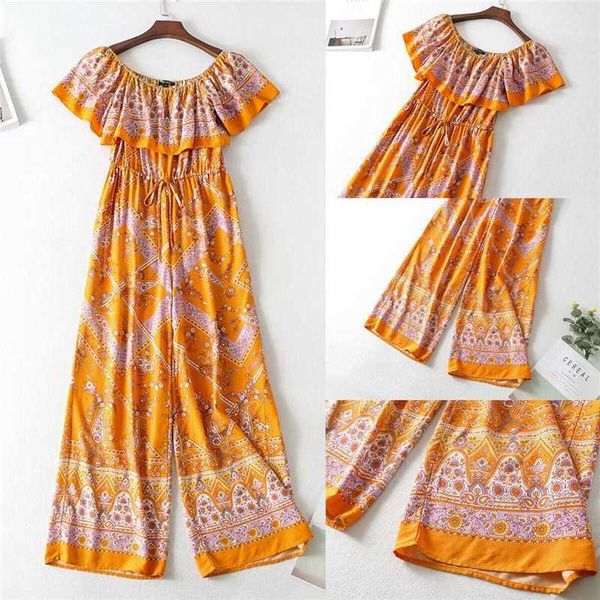 2020 summer fashion women's casual loose boho floral print jumpsuit off shoulder ruffle playsuit trousers overalls1, Black;white
2020 summer fashion women's casual loose boho floral print jumpsuit off shoulder ruffle playsuit trousers overalls1, Black;white
