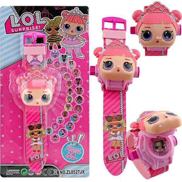 cute cartoon doll watch 24 pattern projection flip electronic watch children wear toy table lol kids toys
cute cartoon doll watch 24 pattern projection flip electronic watch children wear toy table lol kids toys