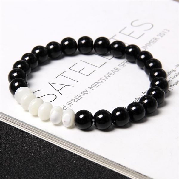 round square white shell beads charm bracelet 8mm polished natural stone onyx beaded bracelet for women lady lucky jewelry gift, Black
round square white shell beads charm bracelet 8mm polished natural stone onyx beaded bracelet for women lady lucky jewelry gift, Black