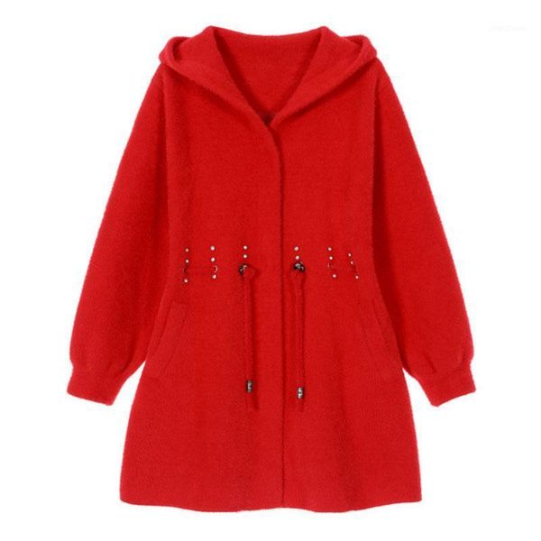 wywan 2020 autumn and winter hooded women's outer wear imitation mink velvet ladies autumn and winter mid-length coat new coat1, Tan;black
wywan 2020 autumn and winter hooded women's outer wear imitation mink velvet ladies autumn and winter mid-length coat new coat1, Tan;black