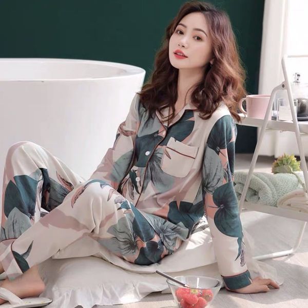 aipeace - женский пижамный набор хлопка, длинные рукава + брюки, красивые, на лето и весну, две части, Black;red
aipeace - женский пижамный набор хлопка, длинные рукава + брюки, красивые, на лето и весну, две части, Black;red